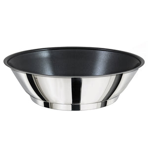 Magma Saute/Omelet Induction Compatible Pan – Stainless Steel Exterior & Slate Black Ceramica Non-Stick Interior – A10-369-2-IND