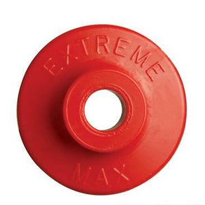 Extreme Max 5900.1176 Round Plastic Backers – Red, Pack of 24