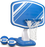 Splash Hoop PRO Swimming Pool Basketball Game, Includes Poolside Water Basketball Hoop, 2 Balls and Pump