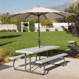 6-Foot Classic Folding Picnic Table 48