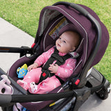 Modes Travel System | Includes Modes Stroller and SnugRide SnugLock 35 Infant Car Seat, Nanette