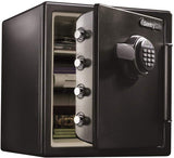 SFW123CU Fireproof Safe and Waterproof Safe with Dial Combination 1.23 Cubic Feet