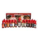 Hot Sauce Gift Set – Advent Calendar – The 25 Sauces of Christmas Countdown to Santa Clause – Also Makes a Great Gift For Christmas Day