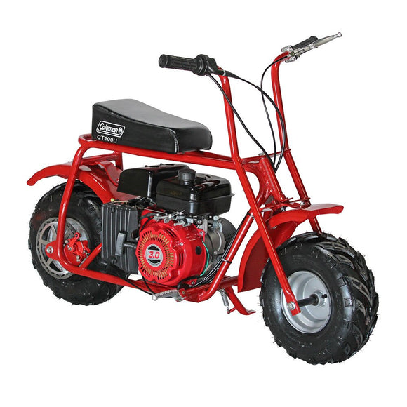 Coleman Powersports CT100U Mini Bike, Red