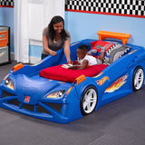 Hot Wheels Toddler to Twin Bed with Lights Vehicle