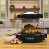 NuWave Pro Plus 1500 W Black Countertop Oven with Built-In Timer