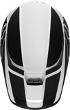 2019 Fox Racing V1 Przm Off-Road Motorcycle Helmet – Black/White / Large