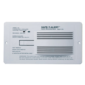 Safe-T-Alert 65 Series RV Flush Mount Carbon Monoxide Alarm – 65-542-WHT