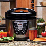 Power Pressure Cooker XL XL 10-Quart Electric Pressure, Slow, Rice Cooker, Steamer & More, 7 One-Touch Programs, Silver
