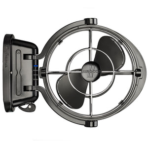 Caframo Sirocco II 3-Speed 7" Gimbal Fan – Black – 12-24V – 7010CABBX