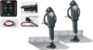 Lenco – 9" x 12" Trim Tab Kit w/LED Indicator Switch – 15108-103
