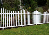 Manchester Semi-Permanent Vinyl Fence Kit (2 Pack), 42" x 92"