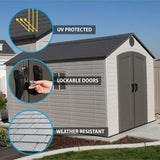 8 Ft. x 12.5 Outdoor Storage Shed 357