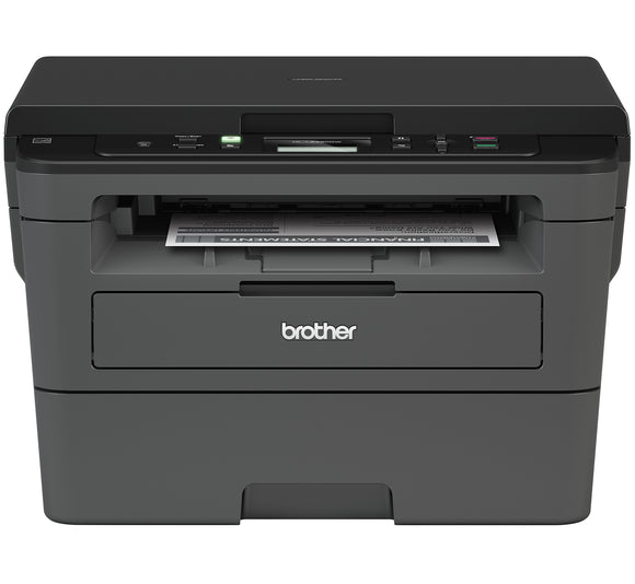 Brother HL-L2390DW Monochrome Laser Printer with Convenient Flatbed Copy & Scan, Duplex and Wireless Printing