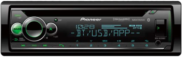 DEH-S6200BS CD Receiver with Enhanced Audio Functions, Pioneer Smart Sync App Compatibility, MIXTRAX, Built-in Bluetooth, and SiriusXM-Ready