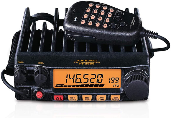 FT-2980R FT-2980 Original   144 MHz Single Band Mobile Transceiver 80 Watts – 3 Year Manufacturer Warranty