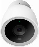 Google Nest Plug-in Wired Outdoor Security Camera (Wi-Fi Enabled, HDR Imaging) White 4100US