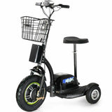 MotoTec Trike 500W 48 V Electric Scooter with 3 Wheels