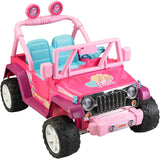 Power Wheels Barbie Jammin' Jeep Wrangler