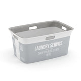 Chic Laundry Basket 45L (Asst. Designs)