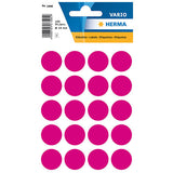 Multi-purpose Labels Round 19 mm Pink (1886)