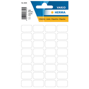 Multi-purpose Labels 18 x 12mm White (3640)