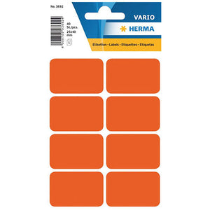 Multi-purpose Labels 25 x 40mm Red (3692)