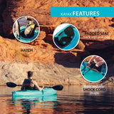 Guster 100 Sit-In Kayak (2-Pack) 326