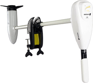 L-Series 62lb/86lb Thrust Transom Mounted Saltwater Electric Trolling Motor w/LED Battery Indicator (40" Shaft)