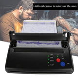 Tattoo Transfer Stencil Machine, Thermal Tattoo Copier Printer for Temporary and Permanent Tattoos, with 10Pcs Tattoo Stencil Transfer Papers