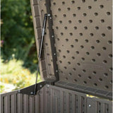 Lifetime Horizontal Rough Cut Storage Shed 75 Cubic Feet