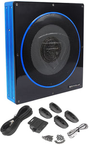 RW10CA 10" 800 Watt Slim Low Profile Active Powered Car Subwoofer Sub