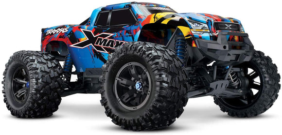 X-Maxx: Brushless Electric Monster Truck with TQi Link Enabled 2.4GHz Radio System & Traxxas Stability Management (TSM)