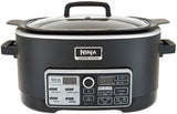 Ninja Auto-iQ Multi/Slow Cooker with 80-Pre-Programmed Auto-iQ Recipes for Searing, Slow Cooking, Baking and Steaming with 6-Quart Nonstick Pot (CS960)