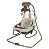 DuetSoothe Baby Swing and Rocker, Winslet Light Beige/Light Green