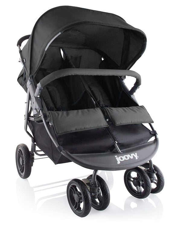 Scooter X2 Double Stroller, Black