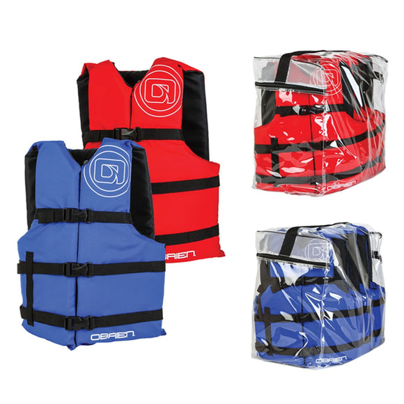 O’Brien Universal Life Jacket, 4-Pack