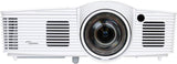 GT1080Darbee 1080p 3000 Lumens 3D DLP Short Throw Gaming ProjectorinRenewed)