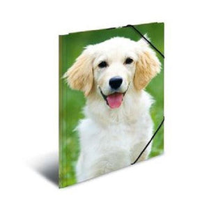 A3 Elasticated Folder Dogs