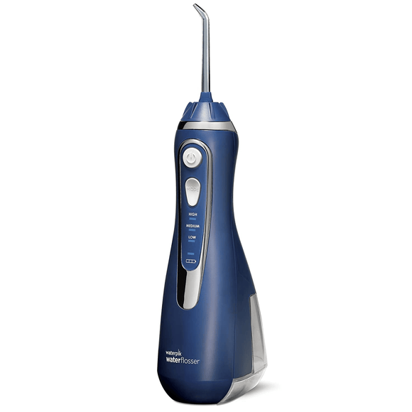 Waterpik WP-563 Cordless Water Flosser, Classic Blue