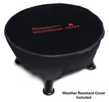 Outland Firebowl 883 Mega Outdoor Propane Gas Fire Pit with UV and Weather Resistant Durable Cover, 24-Inch Diameter 58,000 BTU