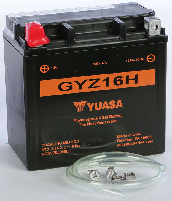 Yuasa – Battery Gyz16h Sealed Factory Activated – YUAM716GH