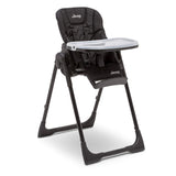 Jeep Classic Convertible High Chair for Babies and Toddlers, Midnight Black