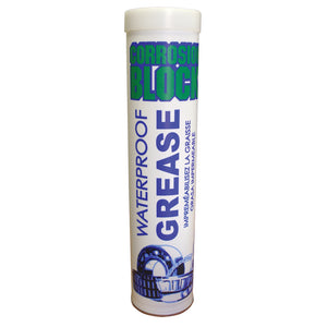 Corrosion Block High Performance Waterproof Grease – 14oz Cartridge – Non-Hazmat, Non-Flammable  Non-Toxic – 25014