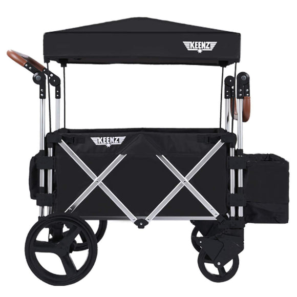 Stroller Wagon – 7S Pull/Push Wagon Stroller – Safe and Secure Baby Wagon Stroller and Stroller for Big Kids – Versatile Wagon Stroller Ideal for Special Needs, Black