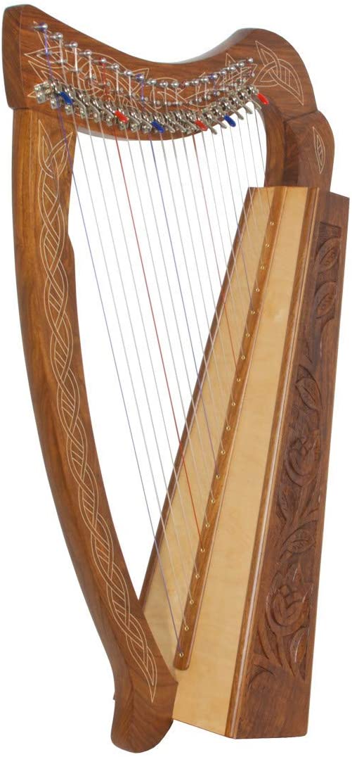 19-String Pixie Harp w/Shelby Levers