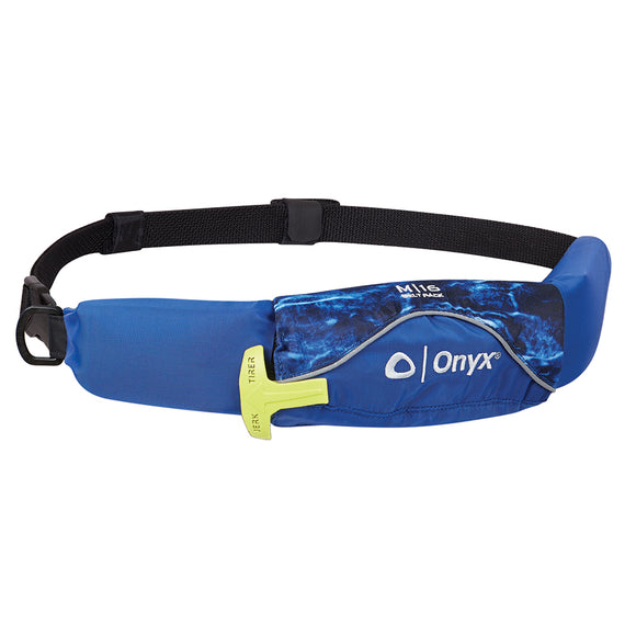 Onyx M-16 Manual Inflatable Belt Pack (PFD) – Mossy Oak Elements – 130900-855-004-19