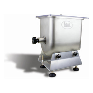 LEM Improved Big Bite Fixed Position Manual/Motorized 25 Lb Meat Mixer