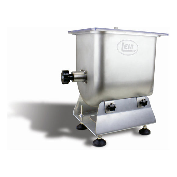 LEM Improved Big Bite Fixed Position Manual/Motorized 25 Lb Meat Mixer