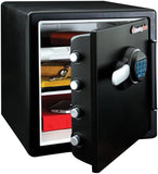 SFW123CU Fireproof Safe and Waterproof Safe with Dial Combination 1.23 Cubic Feet